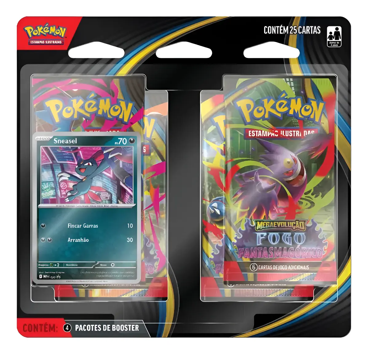 Blister Quadruplo - Fogo Fantasmagorico