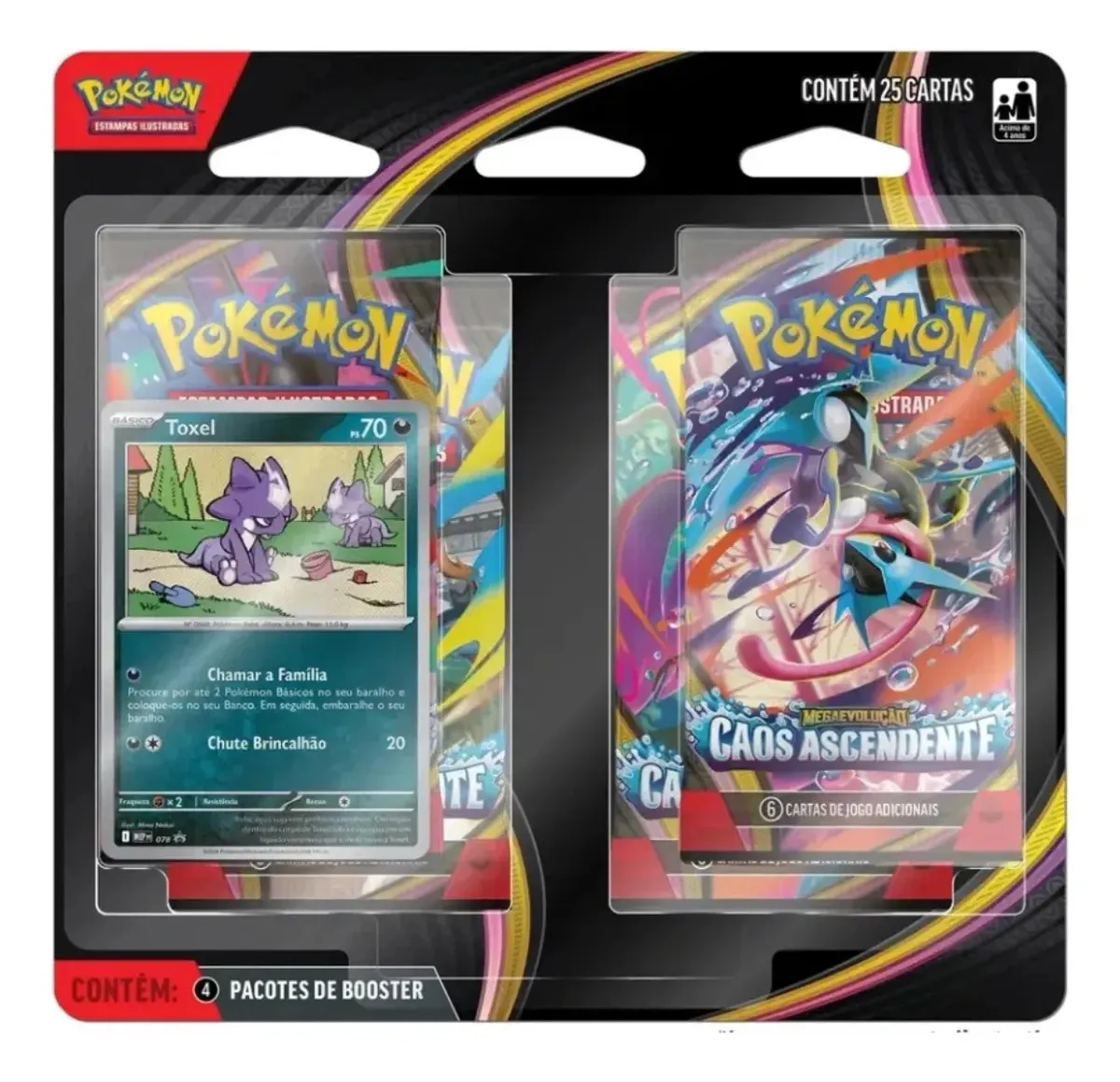 Blister Quadruplo - Caos Ascendente